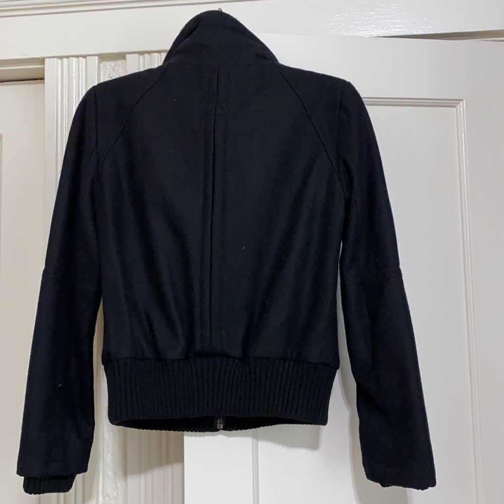 Black Zara Bomber Jacket - Picture 4 of 6